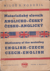 Motoristický slovník anglicko-český, česko-anglický - Vobořil B. Miloš
