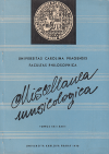 Miscellanea musicologica XXI - XXIII (1970)