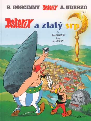 Asterix 02 - a zlatý srp ant.
