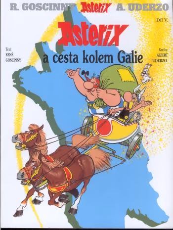 Asterix 05 - a cesta kolem Galie