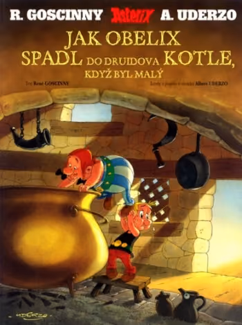 Asterix 00 - Jak Obelix spadl do druidova kotle, když byl malý