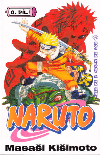 Naruto 08 - Boj na život a na smrt