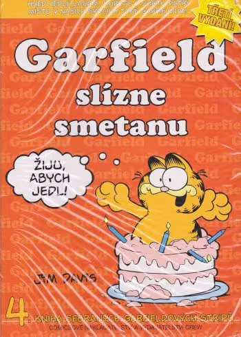 Garfield 04: Slízne smetanu