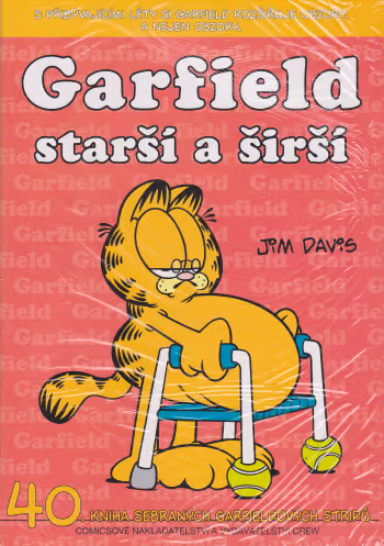 Garfield 40: Starší a širší
