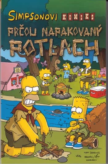 Simpsonovi 12 - Prčou napakovaný potlach