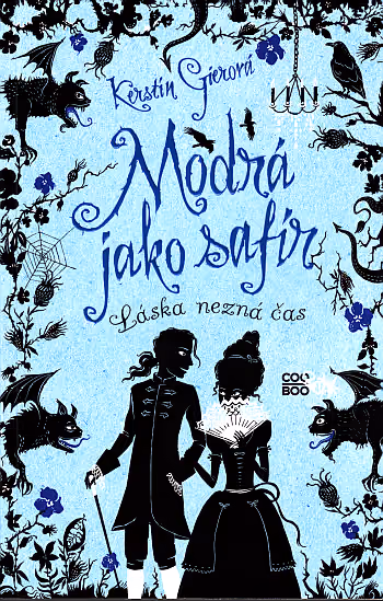 Láska nezná čas 2 - Modrá jako Safír brož.