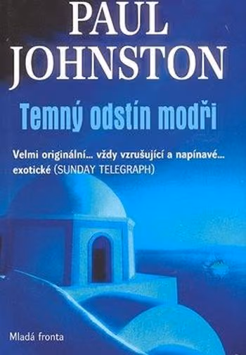 Temný odstín modři ant.