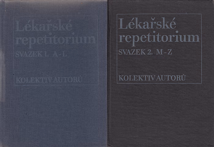 Lékařské repetitorium svazek 1. A-L + svazek 2. M-Z komplet
