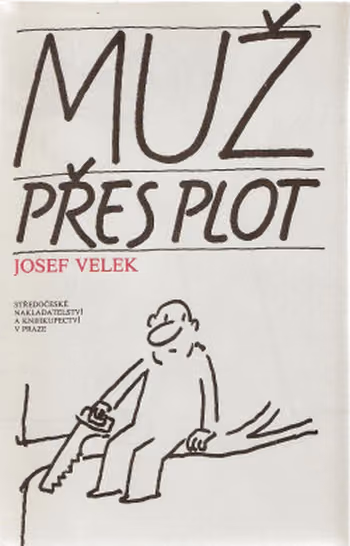 Muž přes plot ant.