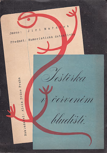 Ještěrka v červeném bludišti