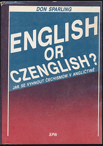 English or Czenglish?