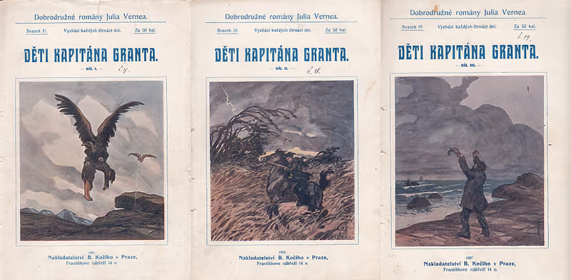 Děti kapitána Granta I, II, III