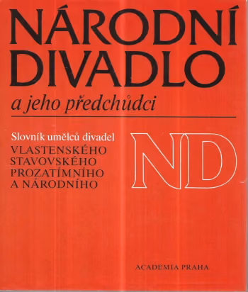 Národní divadlo a jeho předchůdci