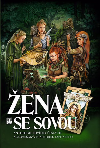 Žena se sovou