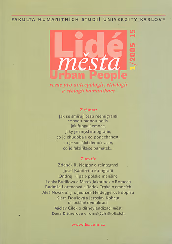 Urban people - lidé, města 1/2005-15