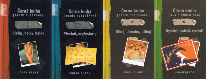 Černá kniha - deník puberťáka 1 - 4