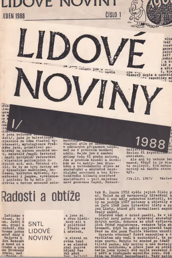 Lidové noviny 1988