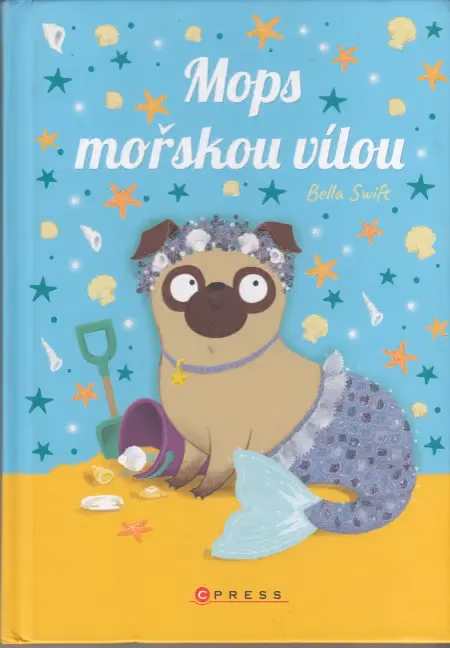 Mops mořskou vílou