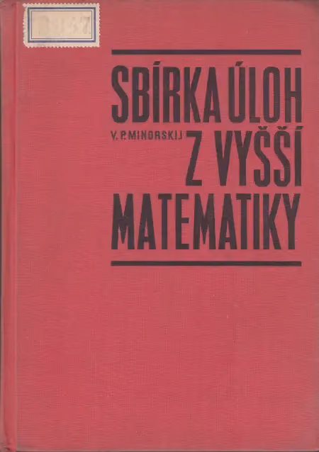 Sbírka úloh z vyšší matematiky