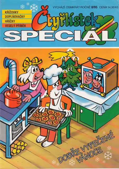 Čtyřlístek speciál 8/1995 - Dobře vypečené Vánoce