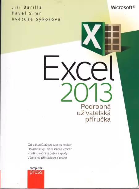 Microsoft Excel 2013 Podrobná uživatelská příručka