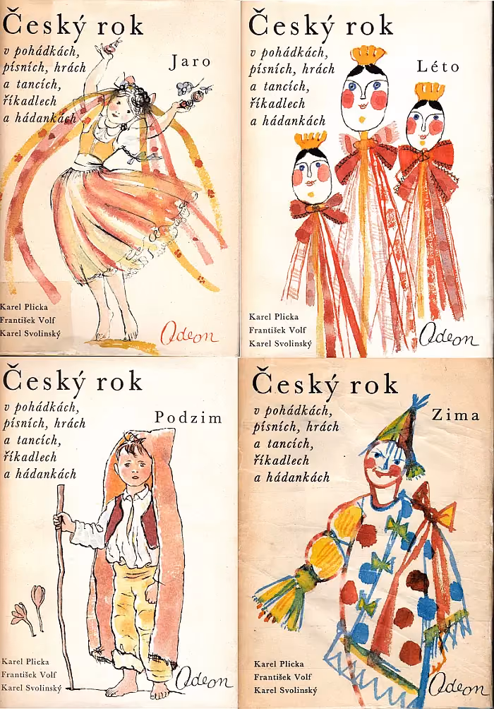 Český rok 1 - 4 komplet (Odeon)
