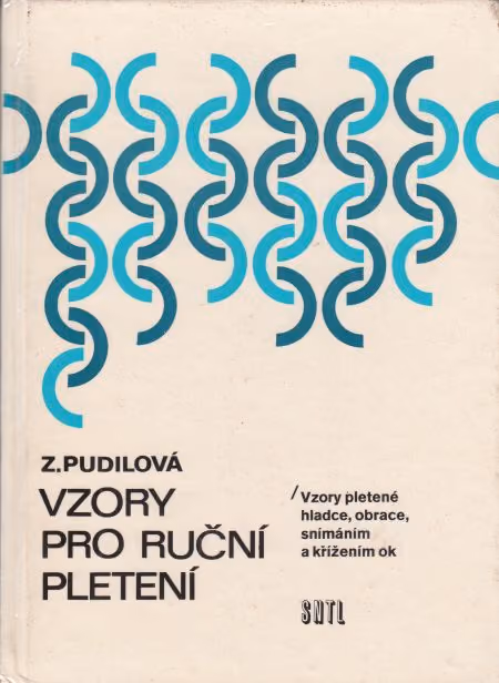 Vzory pro ruční pletení - vzory pletené hladce, obrace, snímáním a křížením ok