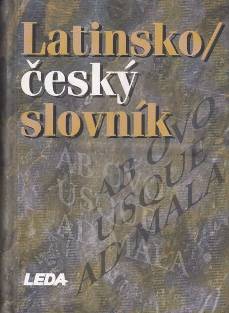 Latinsko/český slovník