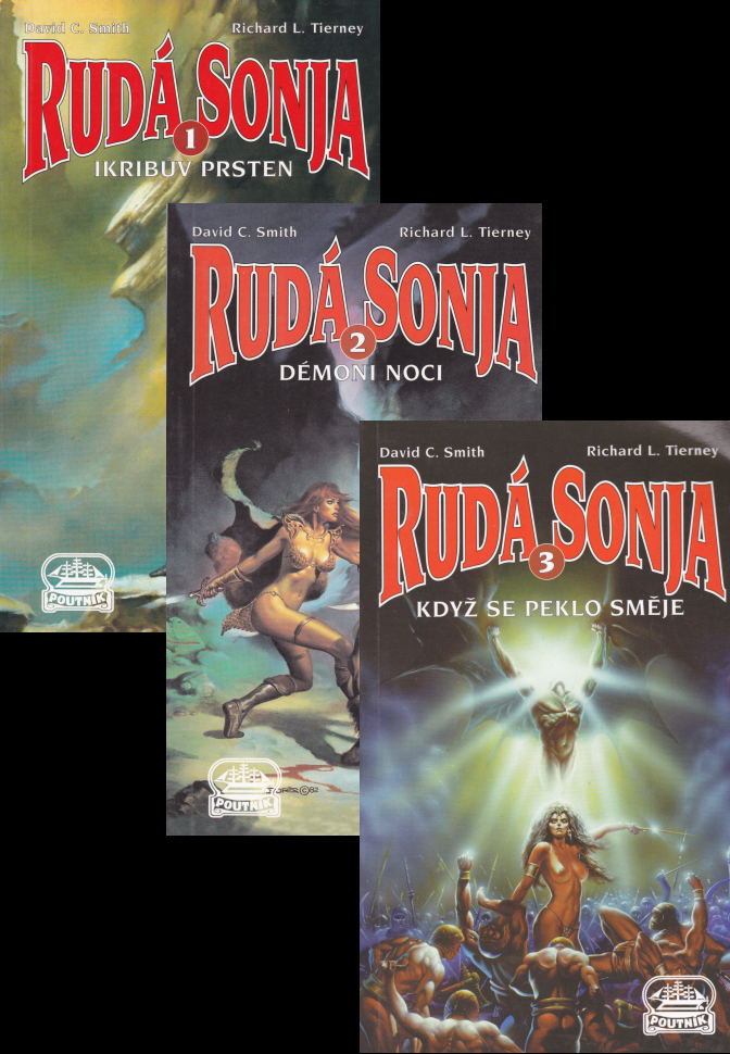 Rudá Sonja 1-3 komplet