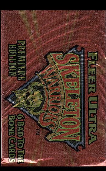 Sběratelské karty – Skeleton Warriors Fleer Ultra premiere edition