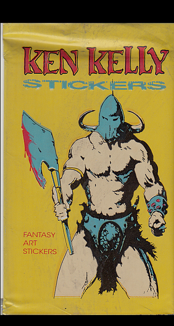 Sběratelské karty – Ken Kelly stickers