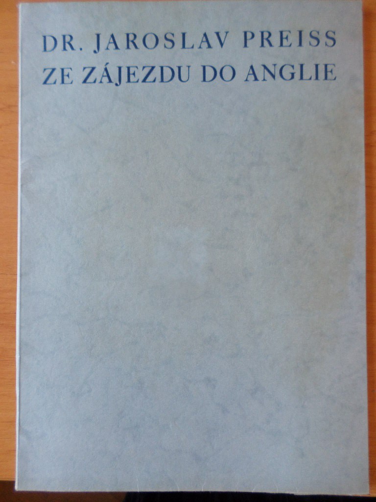 Ze zájezdu do Anglie
