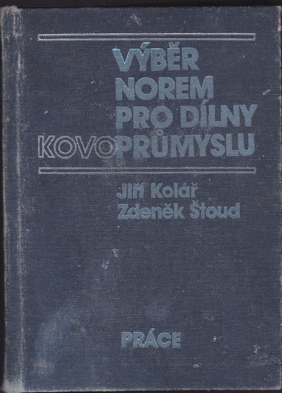 Výběr norem pro dílny kovoprůmyslu ant.