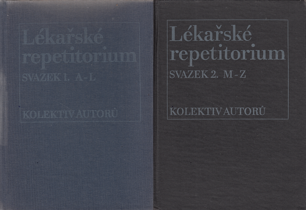 Lékařské repetitorium svazek 1. A-L + svazek 2. M-Z komplet
