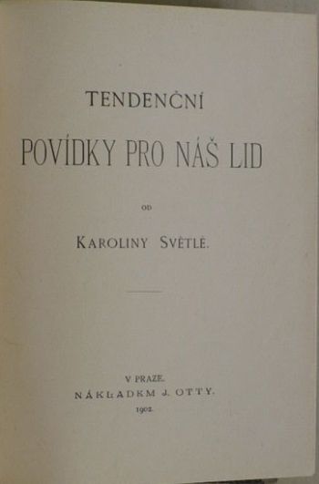 Povídky pro náš lid ant.