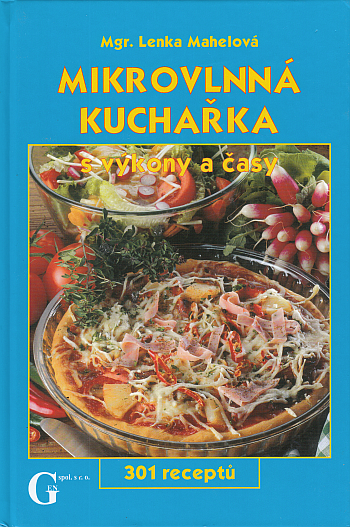 Mikrovlnná kuchařka s výkony a časy