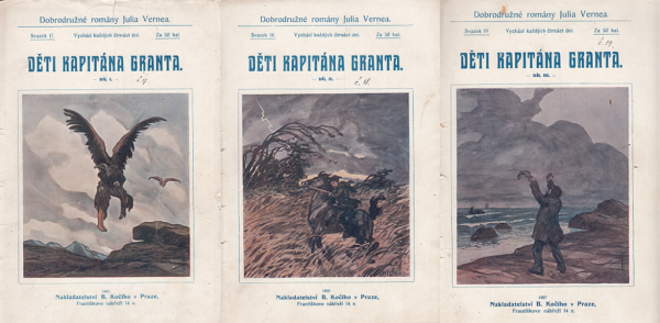 Děti kapitána Granta I, II, III