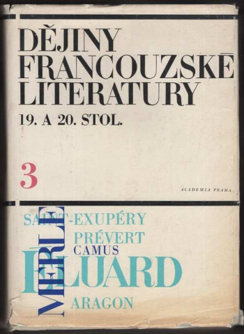 Dějiny francouzské literatury – 3