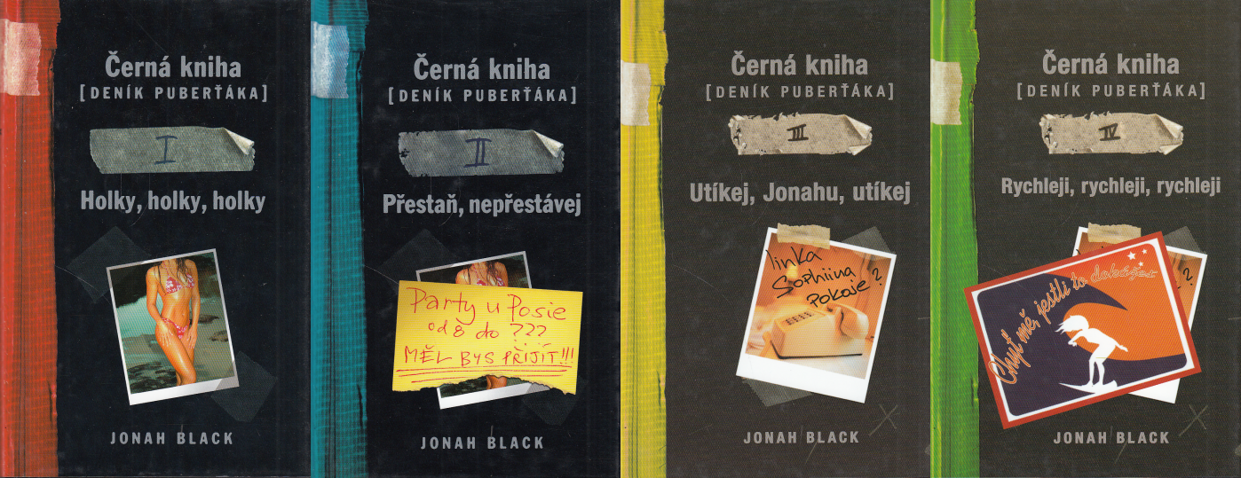 Černá kniha – deník puberťáka 1 – 4