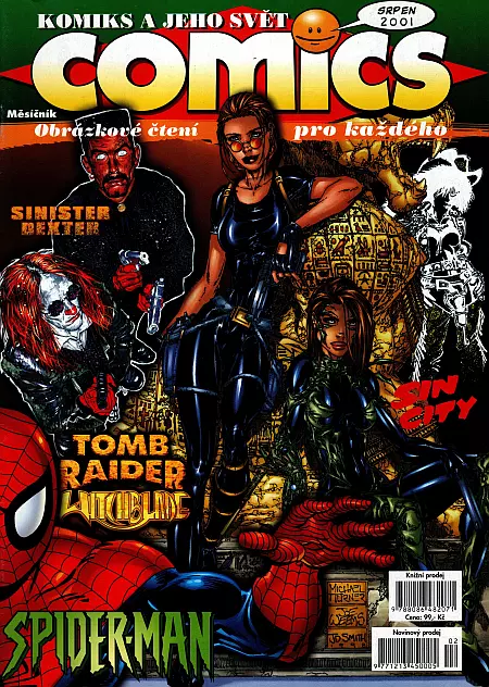 Comics – Komiks a jeho svět – srpen 2001