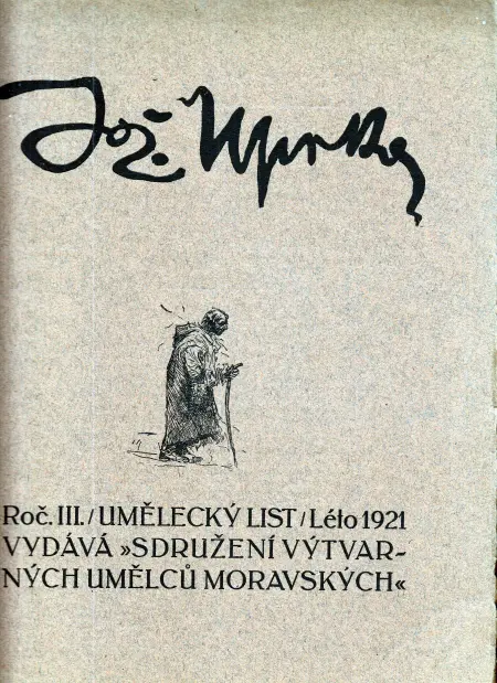 Umělecký list - Joža Uprka - Výbor prací k jeho šedesátinám