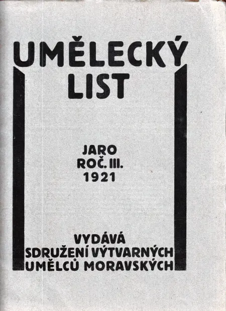 Umělecký list - František Ondrúšek - Výbor prací k jeho šedesátinám