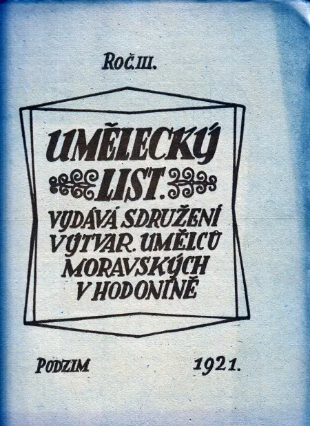 Umělecký list - Výbor prací členů Sdružení výtvarných umělců moravských